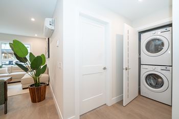 In-suite laundry